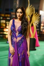 Actress Regina Cassandra Violet Transparent Dress HOT Ultra HD Photos at IIFA Utsavam Awards 2016