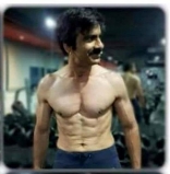 Actor Ravi Teja Six Pack ABS Photos in Gym RaviTeja SixPack Images, Pics, Stills