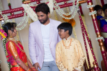 Allu Arjun ULTRA HD Latest Photos at Director Maruti Daughter Half Saree Function, Stills, Images, Gallery