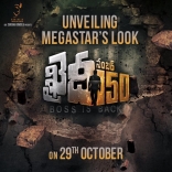 Megastar Chiranjeevi Khaidi No 150 Telugu Movie First Look ULTRA HD Posters, WallPapers Chiru 150th Film