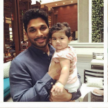 Allu Arjun Sneha Reddy Daughter Allu Arha Latest New HD Photos