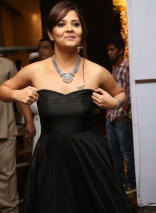 Anchor Anasuya Latest ULTRA HD Black Frock dress HOT Photo Shoot HD Photos Stills