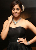 Anchor Anasuya Latest ULTRA HD Black Frock dress HOT Photo Shoot HD Photos Stills