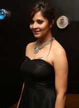 Anchor Anasuya Latest ULTRA HD Black Frock dress HOT Photo Shoot HD Photos Stills