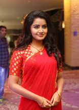 Anupama Parameswaran Hot in Red Saree Latest Photos HD Stills