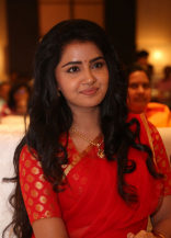 Anupama Parameswaran Hot in Red Saree Latest Photos HD Stills