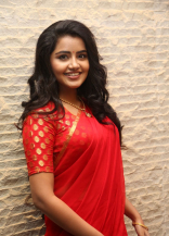 Anupama Parameswaran Hot in Red Saree Latest Photos HD Stills