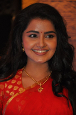 Anupama Parameswaran Hot in Red Saree Latest Photos HD Stills