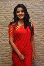 Anupama Parameswaran Hot in Red Saree Latest Photos HD Stills