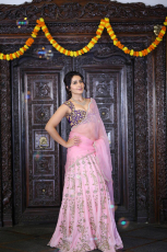 Rashi Khanna Hot in Pink Saree Latest Photos HD Stills