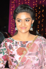 Actress Keerthy Suresh HD Photos at Zee Apsara Awards 2017 Images Gallery