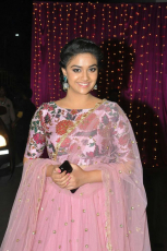 Actress Keerthy Suresh HD Photos at Zee Apsara Awards 2017 Images Gallery