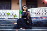 Anchor Anasuya Bharadwaj Hot in Black Saree Latest Photos HD Stills