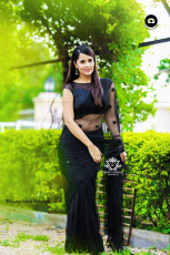 Anchor Anasuya Bharadwaj Hot in Black Saree Latest Photos HD Stills