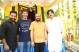 Jr NTR Trivikram NTR28 Pawan Kalyan at Movie Launch Event Photos Images HD Gallery