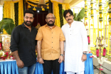 Jr NTR Trivikram NTR28 Pawan Kalyan at Movie Launch Event Photos Images HD Gallery