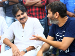 Jr NTR Trivikram NTR28 Pawan Kalyan at Movie Launch Event Photos Images HD Gallery