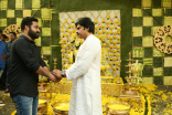 Jr NTR Trivikram NTR28 Pawan Kalyan at Movie Launch Event Photos Images HD Gallery