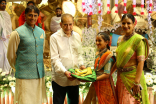 Mahesh Babu attends Manjula's Daughter's Half Saree Function