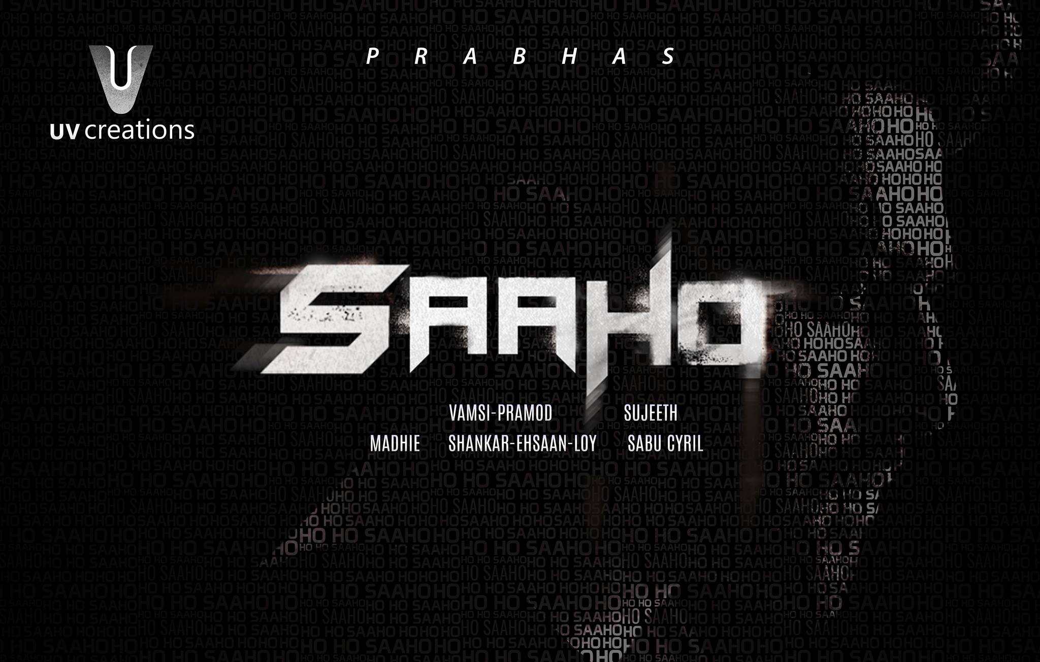 Prabhas Saaho Movie First Look ULTRA HD Posters WallPapers ...