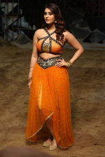 Surbhi Hot ULTRA HD Photos in Okka Kshanam Dillore Dillore Song | Surabhi Orange Dress Images Stills Gallery