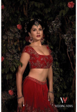 Sunny Leone Hot Photoshoot For Wedding Vows Magazine Ultra HD Photos Stills Images