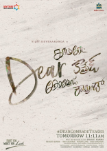 Vijay Devarakonda Dear Comrade Movie First Look ULTRA HD Posters WallPapers