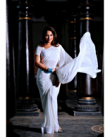 Anchor Anasuya Bharadwaj Latest Photos in White Saree