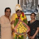 Brahmanandam Congratulating Ali Photos