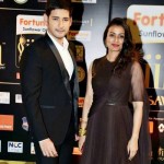 Superstar Mahesh Babu and Namrata at IIFA Utsavam Awards Function