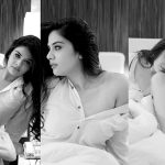 Actress Srimukhi (Sreemukhi) Latest Hot Black and White Photoshoot ULTRA HD Photos Images Stills