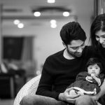 Allari Naresh with his Baby Girl Ayana Evika Edara