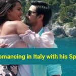 Raj Tarun romancing in Italy with Hebah Patel for Andagadu