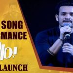 Akhil Akkineni Song Performance From HELLO Movie at HELLO Movie Audio Launch