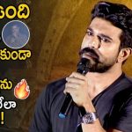 Ram Charan Strong Punch To Media Reporter About Sye Raa Movie Budget